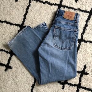 Vintage Levis High Waisted Straight